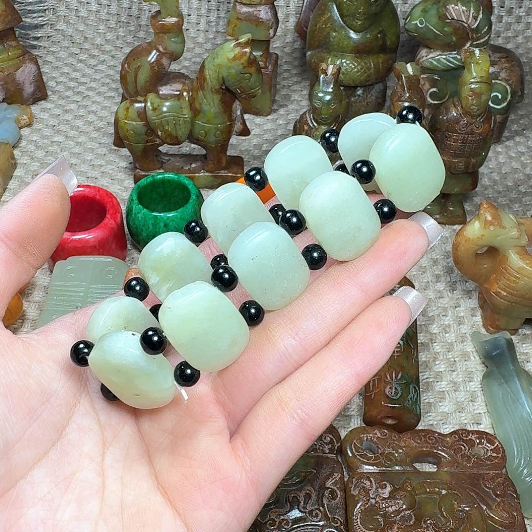 白玉菩提吊坠挂件