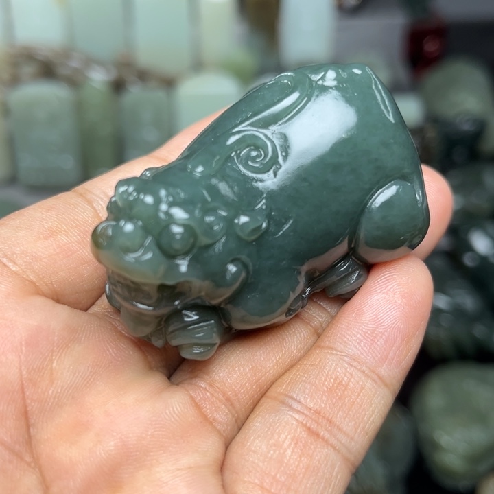 和田玉未镶嵌挂件汶**阳