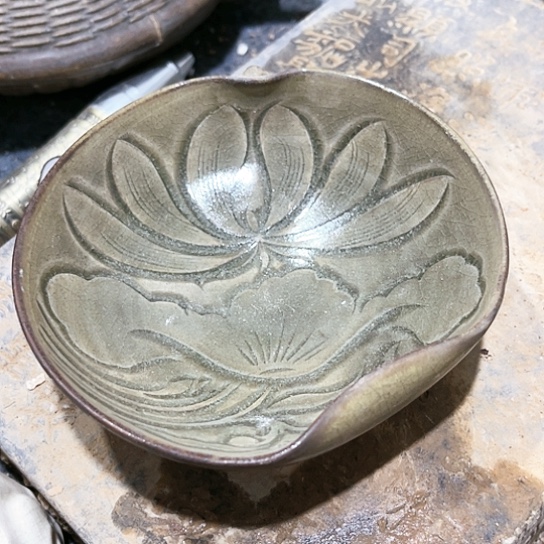 瓦当摆件摆件茶桌茶台陶瓷