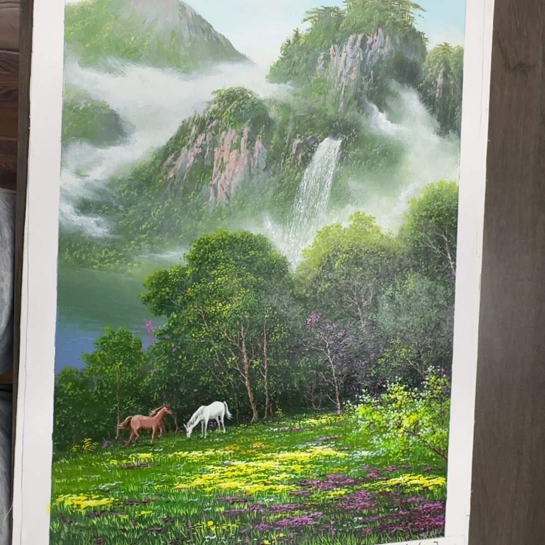 油画加油加油努力加油加油