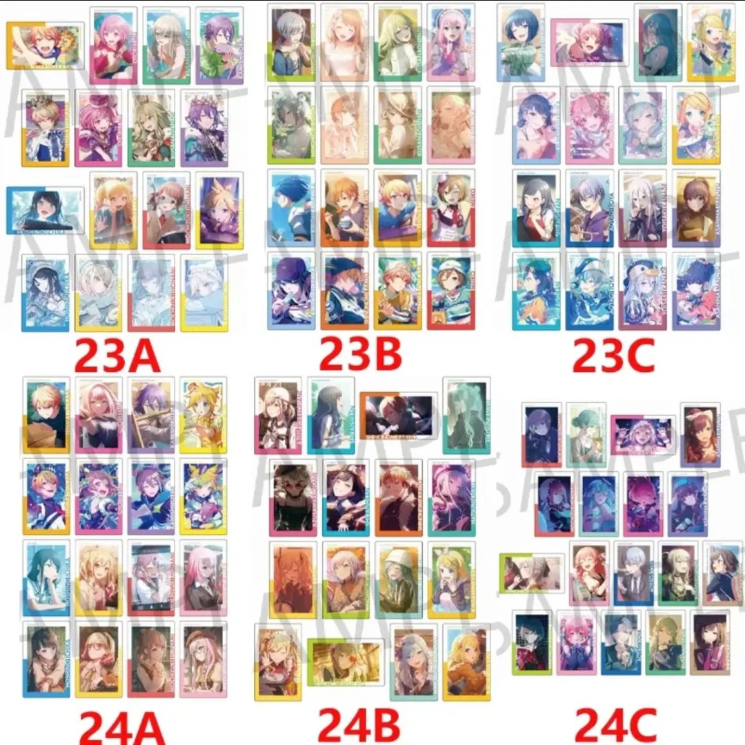 世界计划ep小卡23/24/之19ABC和风ep(直播代拆)