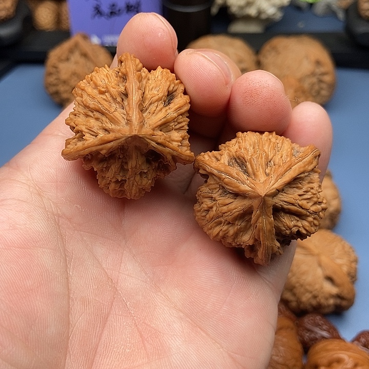 文玩核桃把件流星雨奔