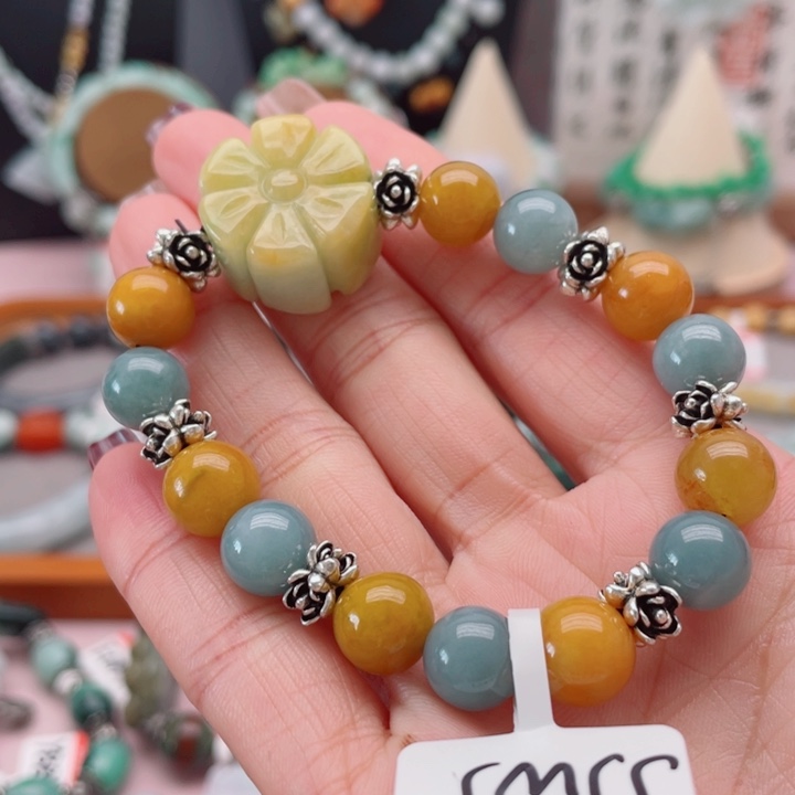 翡翠未镶嵌手链手串