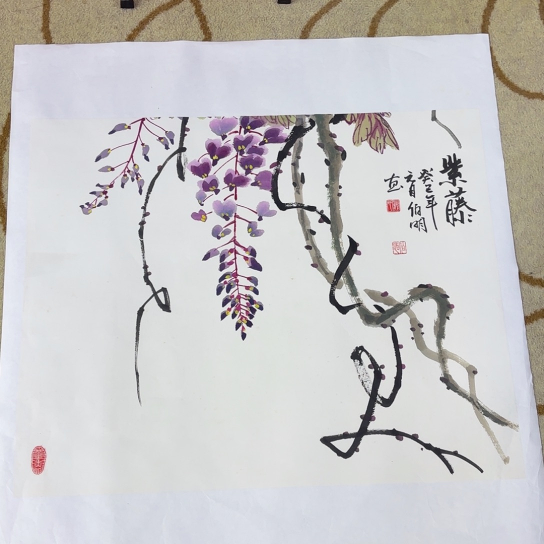 国画国画老师作品刘