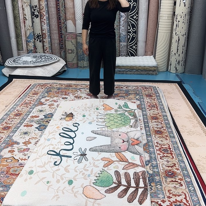 混纺100×200误差±1-3cm巨厚棉布底仿羊绒微瑕特价