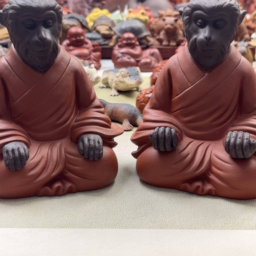 紫砂茶宠海****哥紫砂茶宠