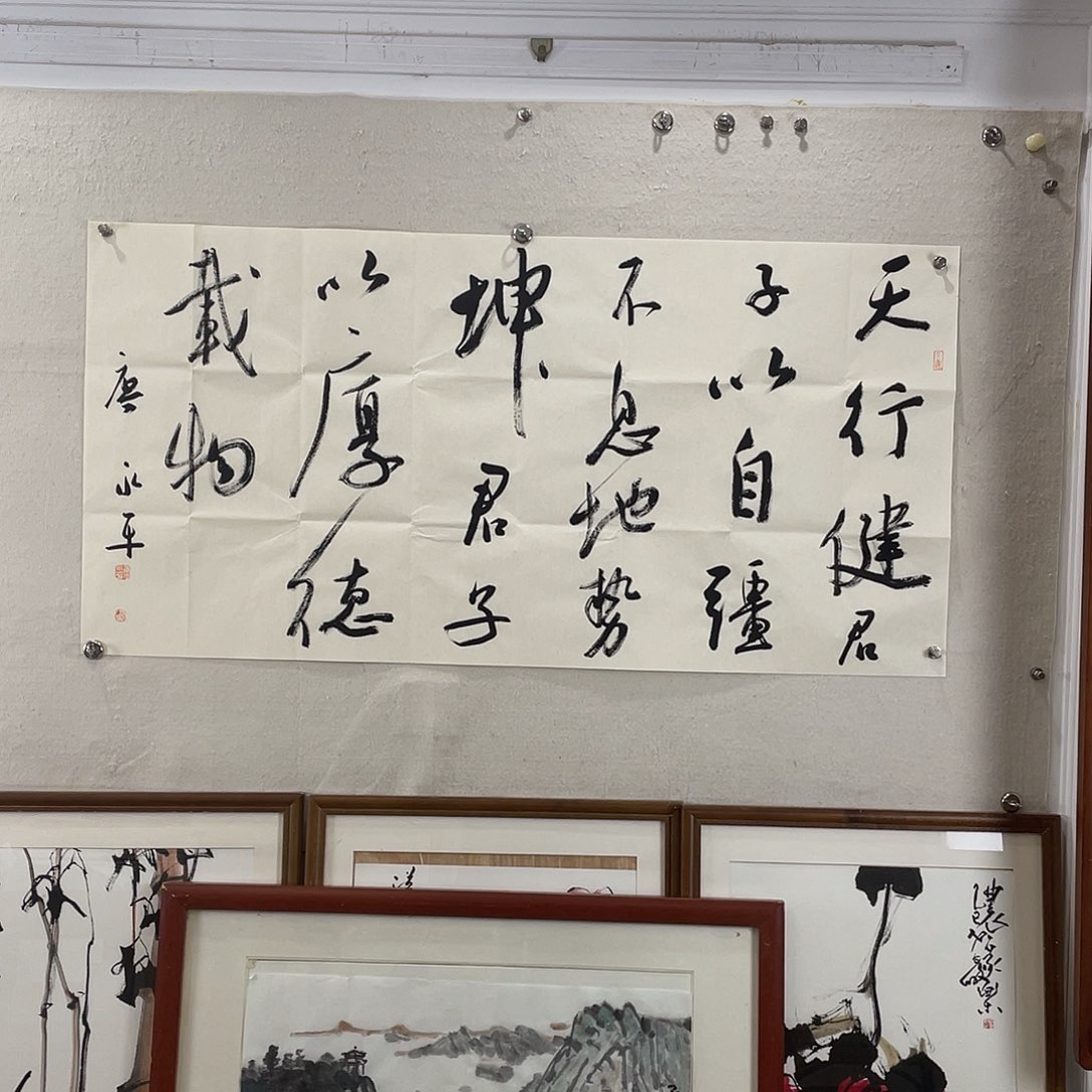 朗***备书法唐永平老师作品
