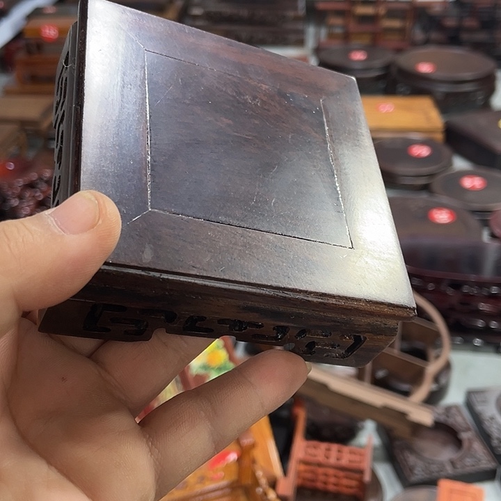 紫砂红木底座工艺品红木底座工艺品