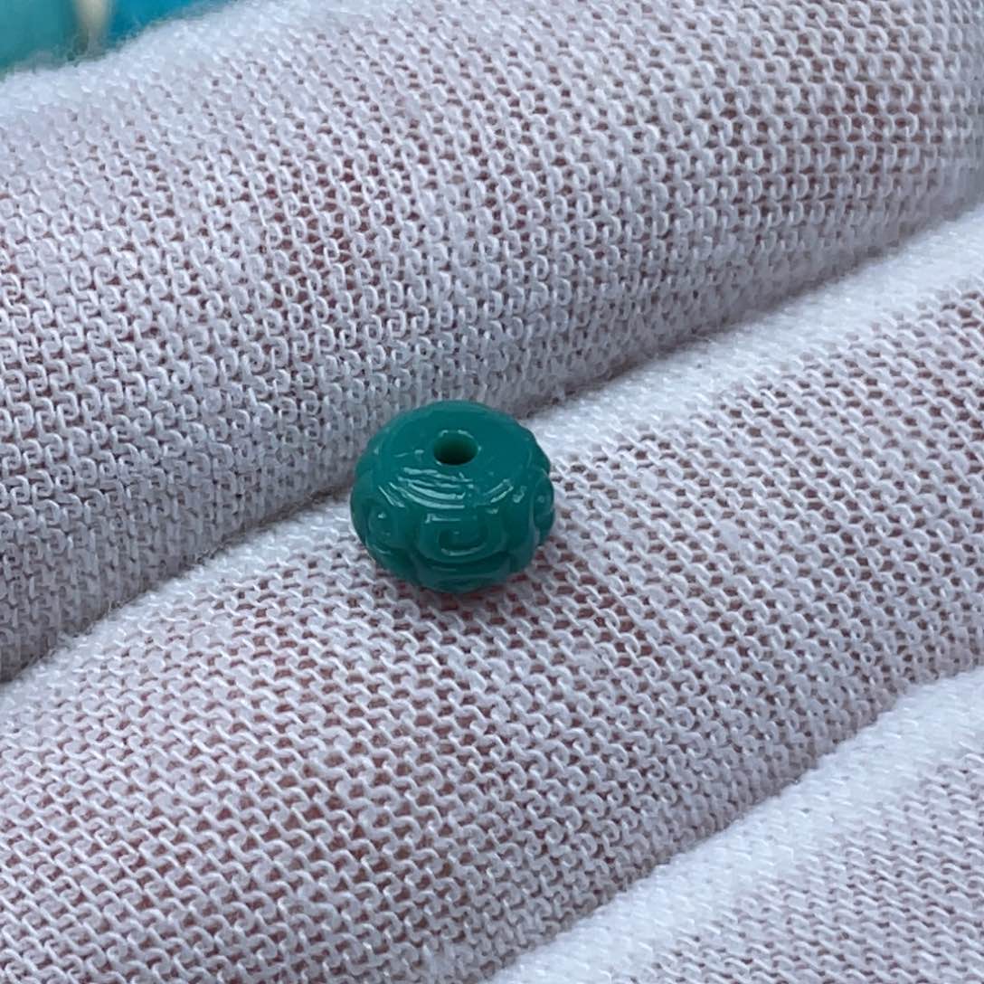 绿松石挂件未镶嵌7✖️5mm