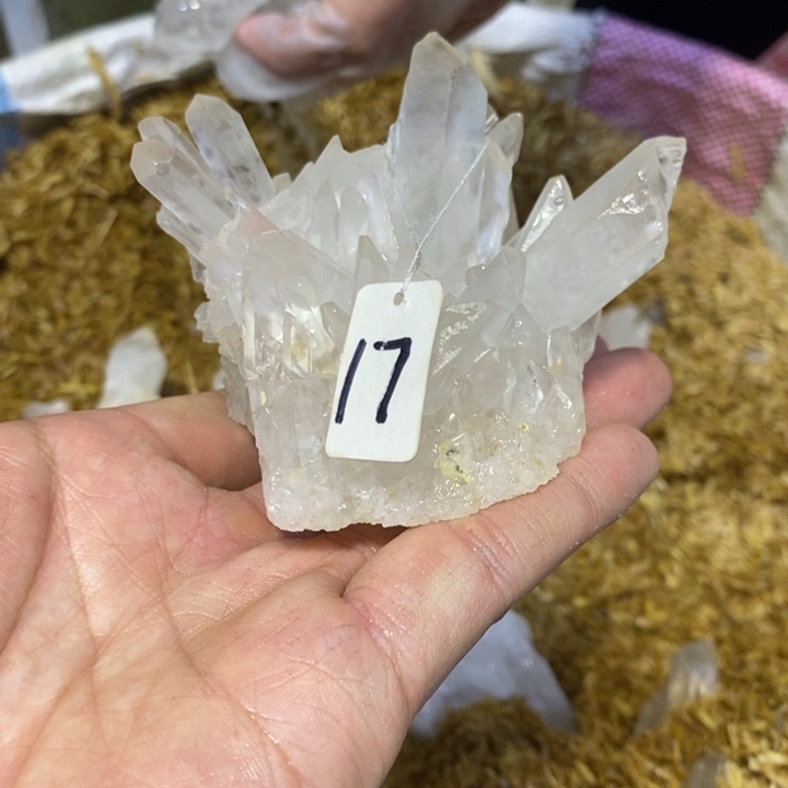 水晶水晶原石摆件未镶嵌