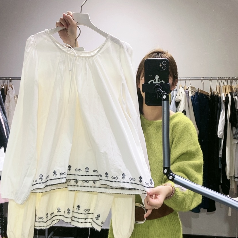 【闪购商品】白色小衫