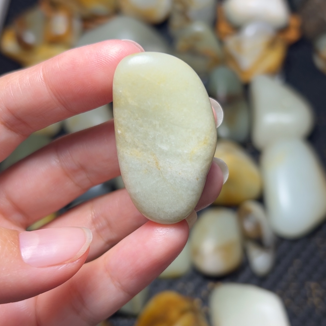 和田玉未镶嵌挂件29