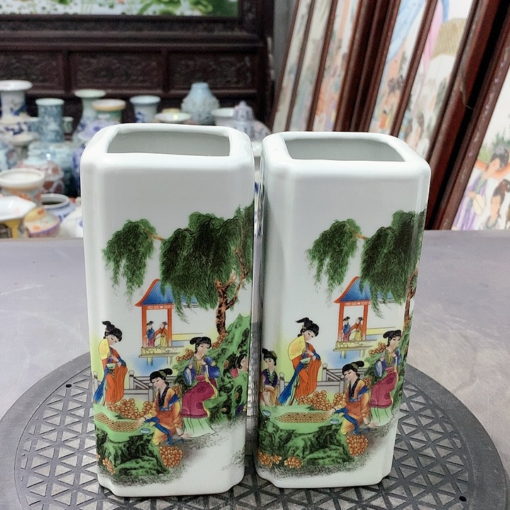 摆件陶博古架陶瓷摆件