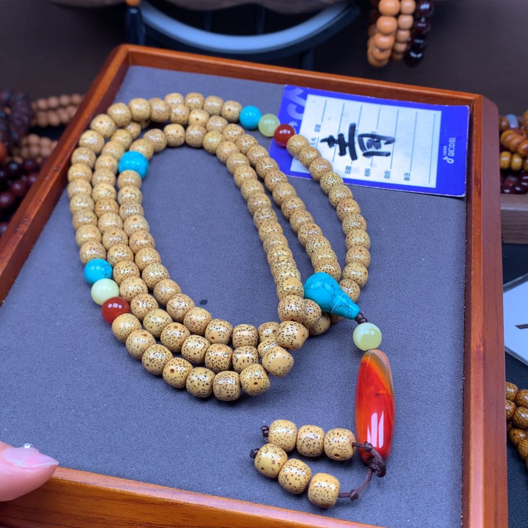 星月菩提吊坠没****雨菩提