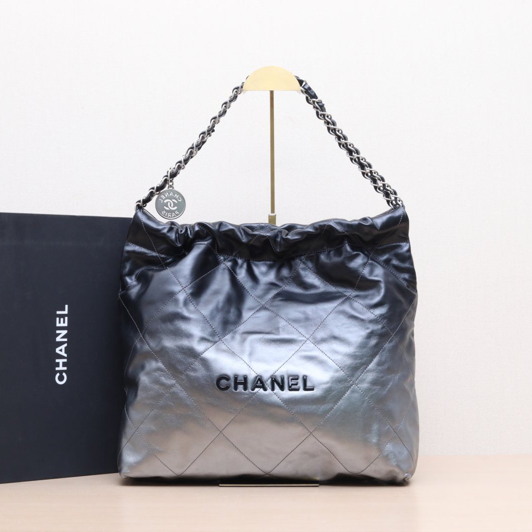 99新 Chanel/香奈儿 22Bag 斜挎包 35cm 芯片P205119739