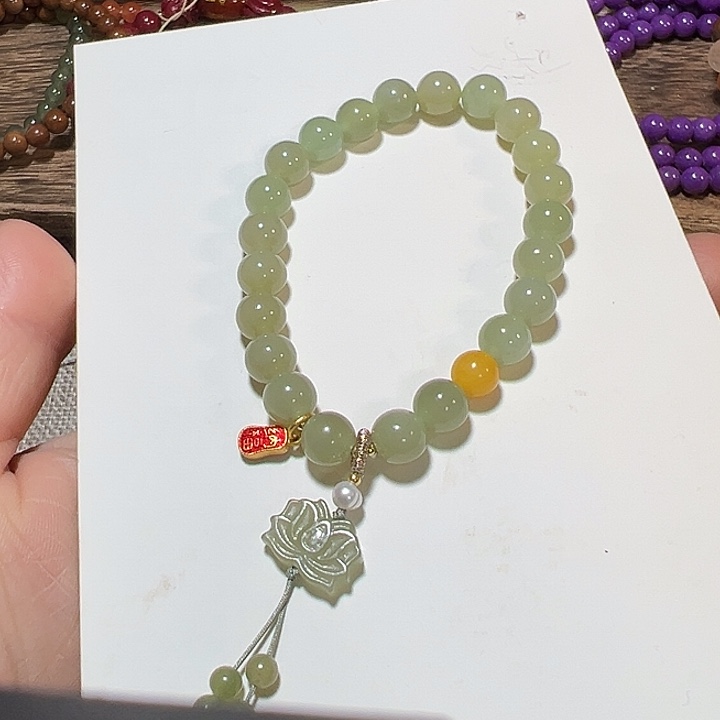 和田玉手链未镶嵌