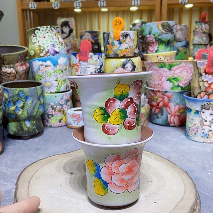 景德镇艺术手绘作品