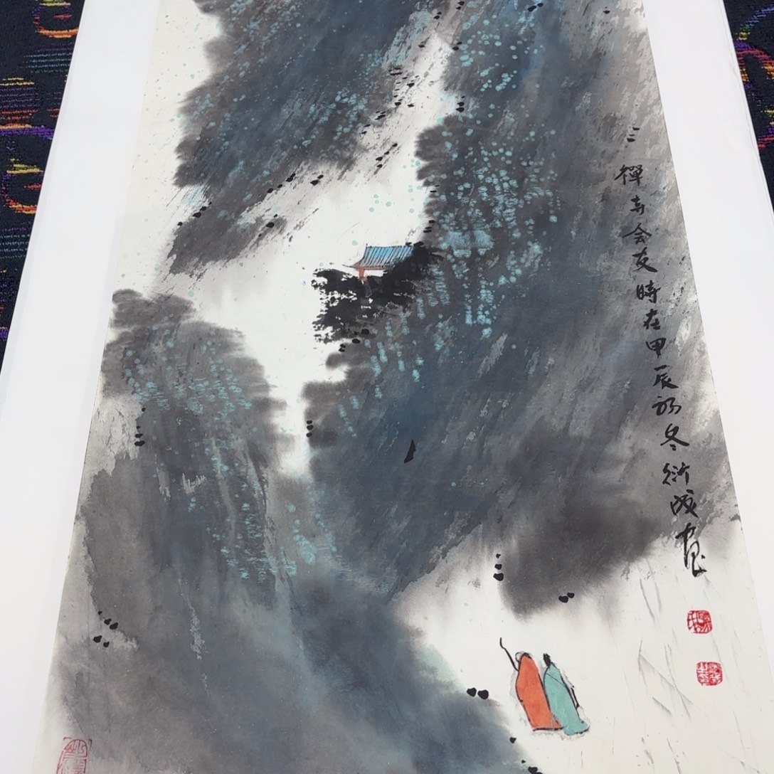 国画国画老师作品刘