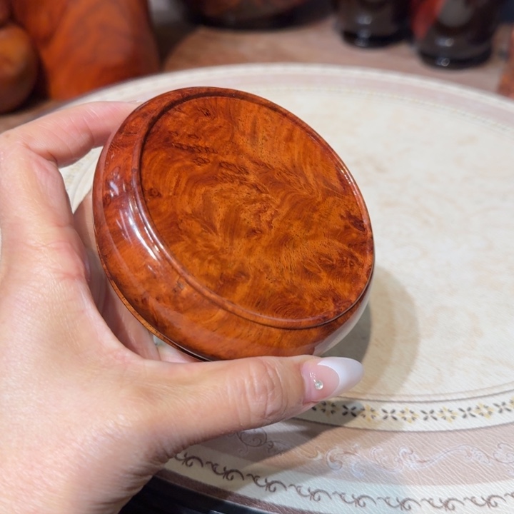 大果紫檀（缅甸花梨）花梨木树瘤底座9.5-3