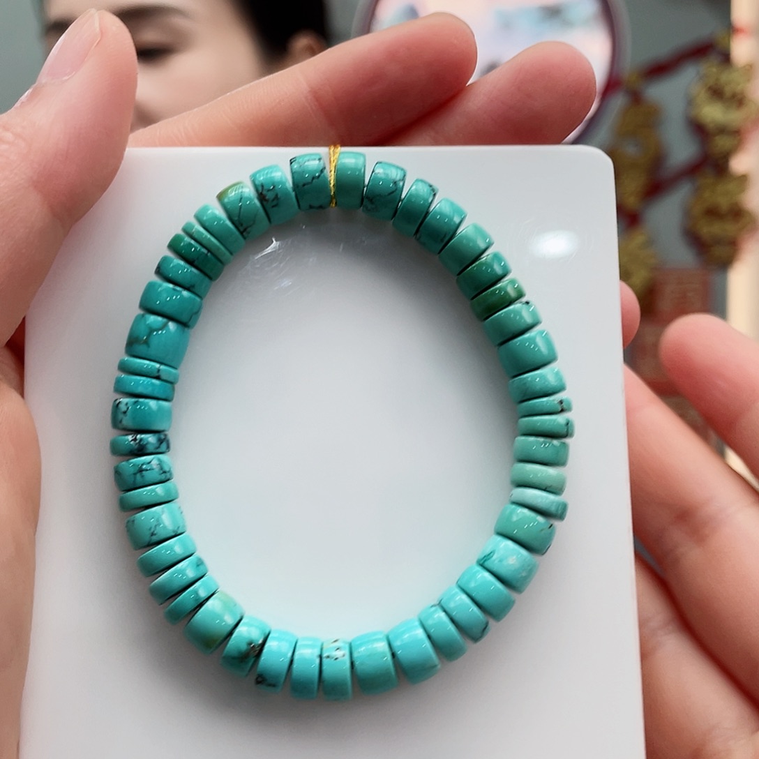 绿松石手串未镶嵌