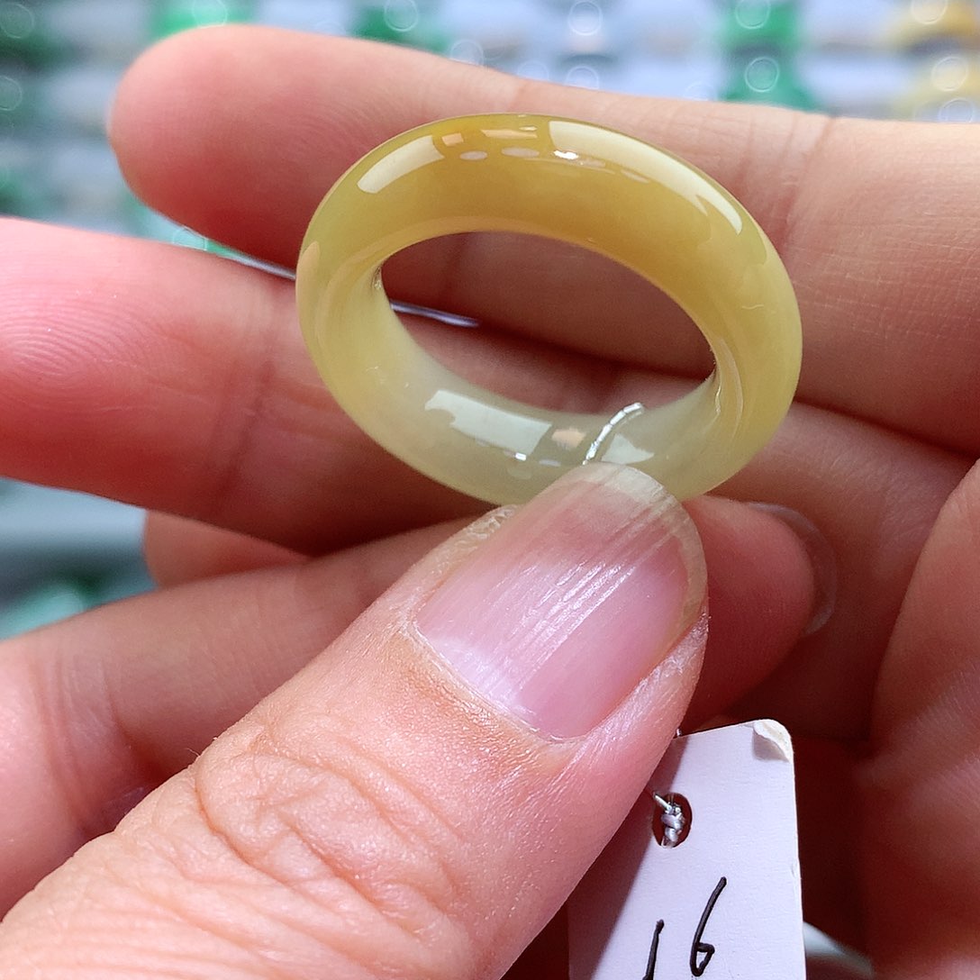 翡翠戒指未镶嵌16号