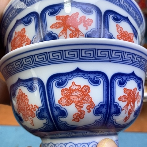 景德镇陶瓷藏式茶碗