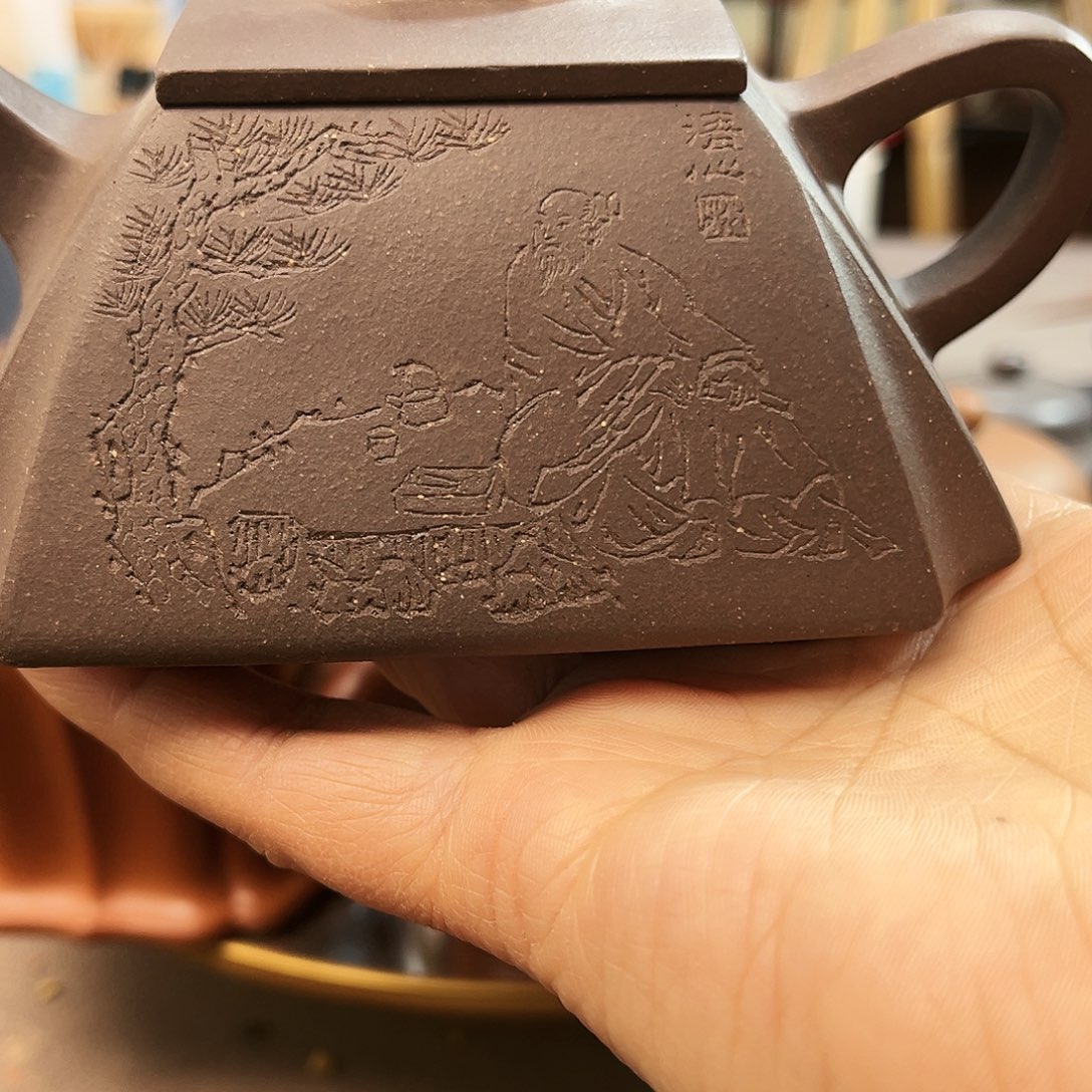 紫砂茶壶全手工制作