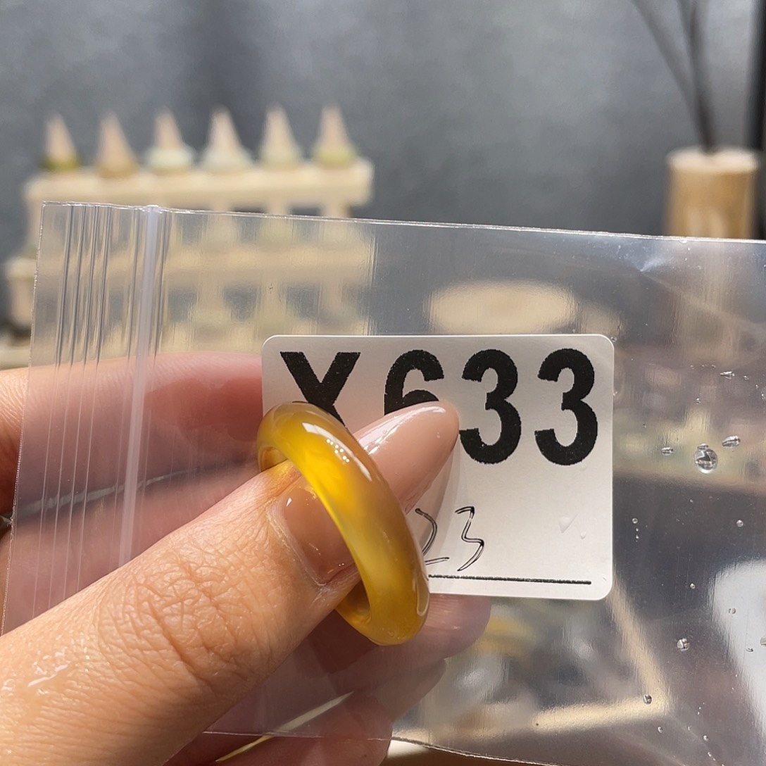 玛瑙/玉髓未镶嵌戒指633