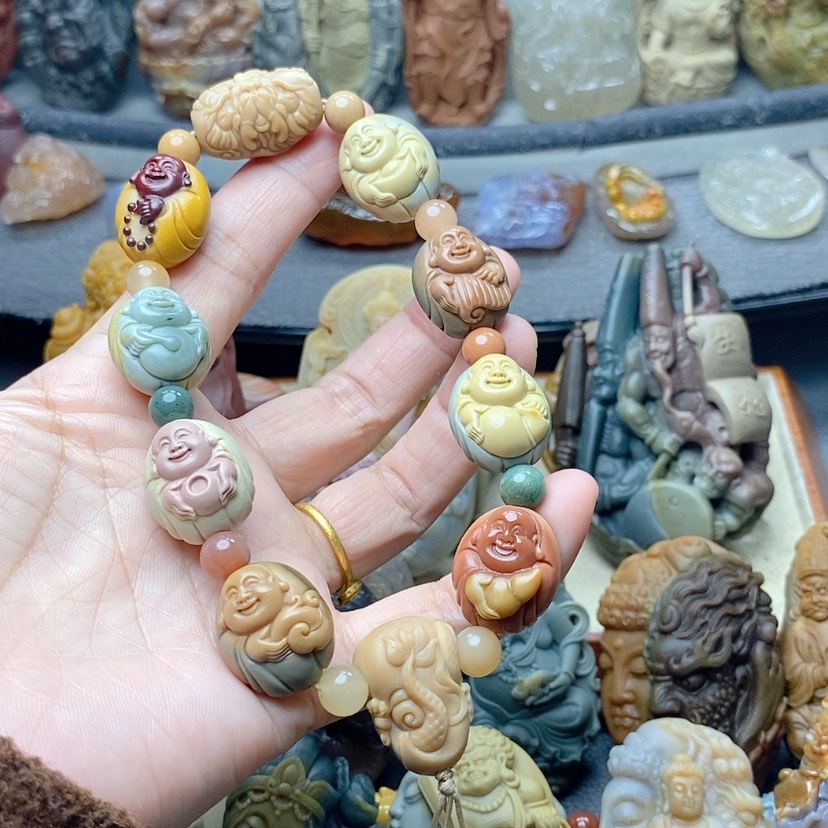 【闪购商品】定制石英质玉吊坠未镶嵌