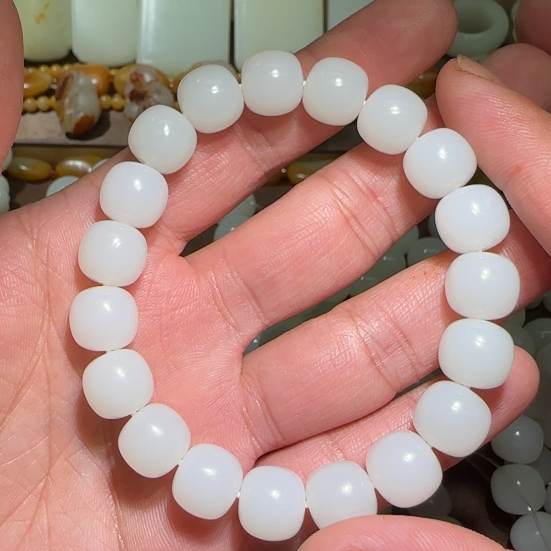 和田玉手链未镶嵌君*