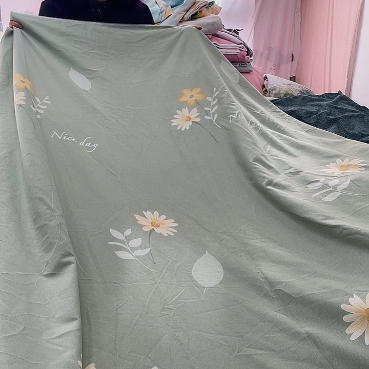 莫代尔纤维长绒棉绿色太阳花3米