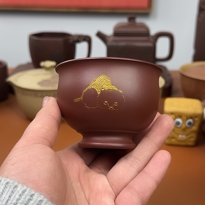 宜兴紫砂主人杯杯