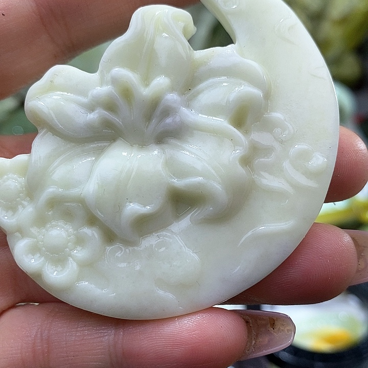 岫玉岫玉吊坠未镶嵌