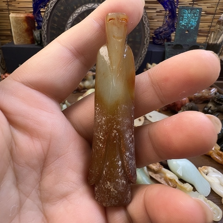 未镶嵌和田玉（糖玉）挂件