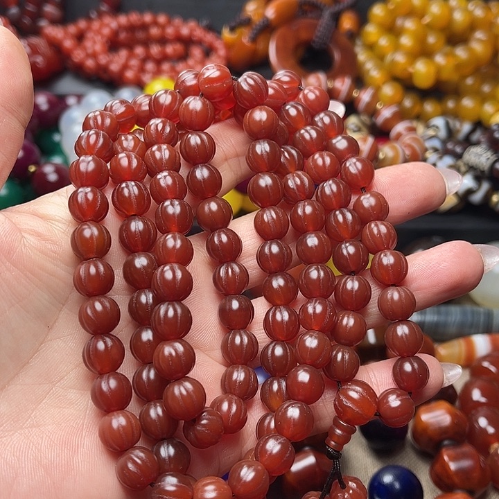 玛瑙/玉髓手链未镶嵌