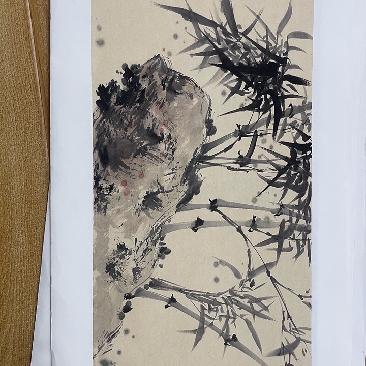 姜奇老师花鸟作品横幅70×25