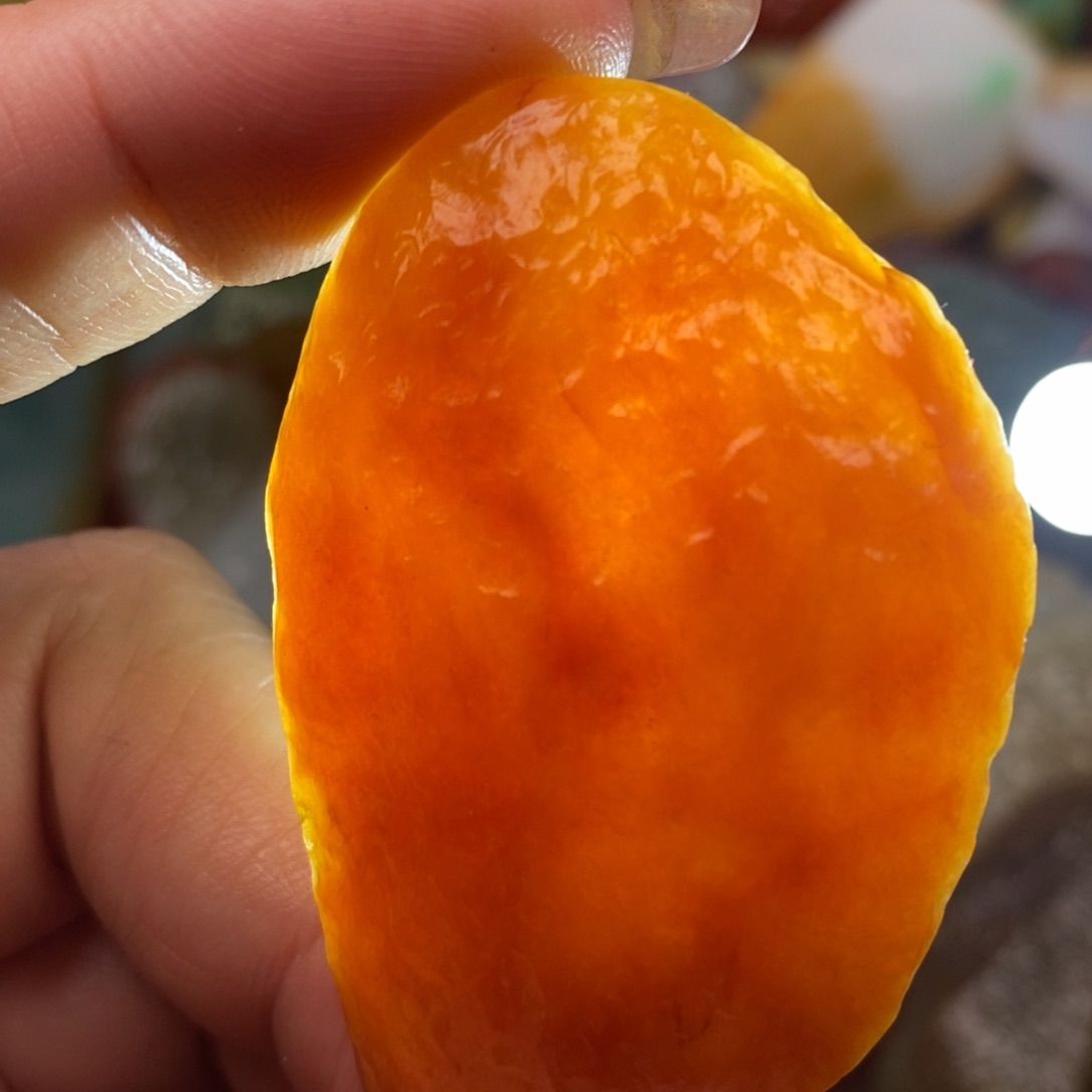 翡翠颈饰未镶嵌缅甸翡翠