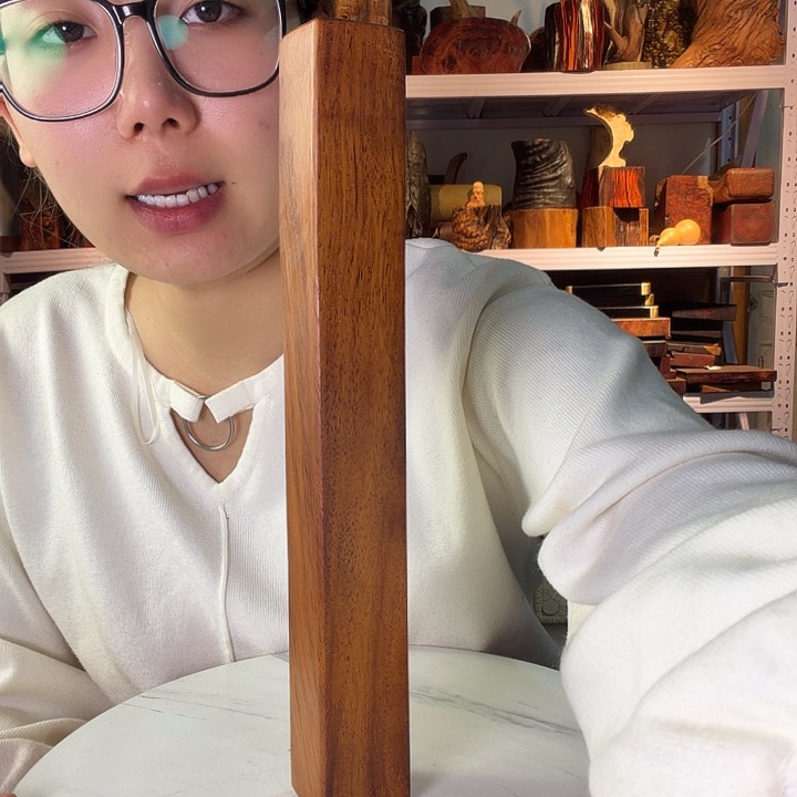 紫檀木类端景台.*銓