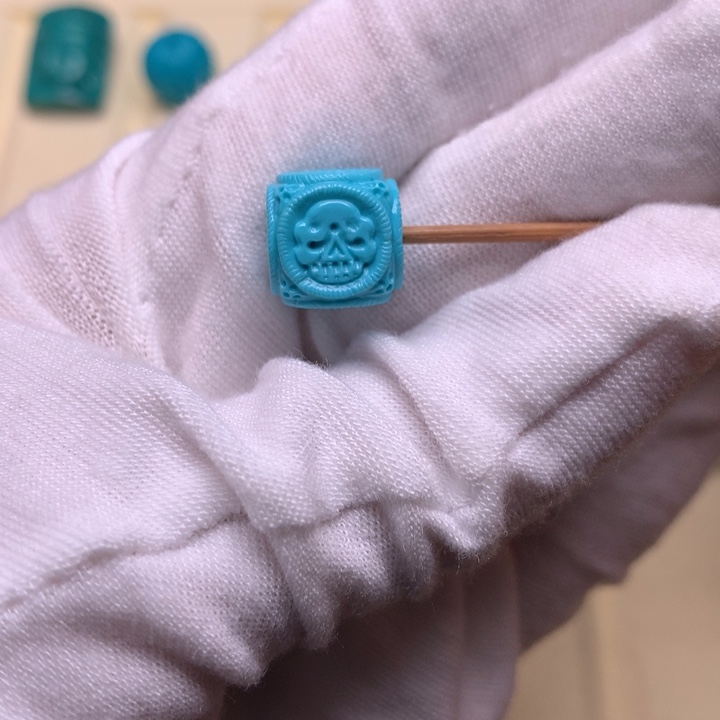 绿松石未镶嵌六方10.9