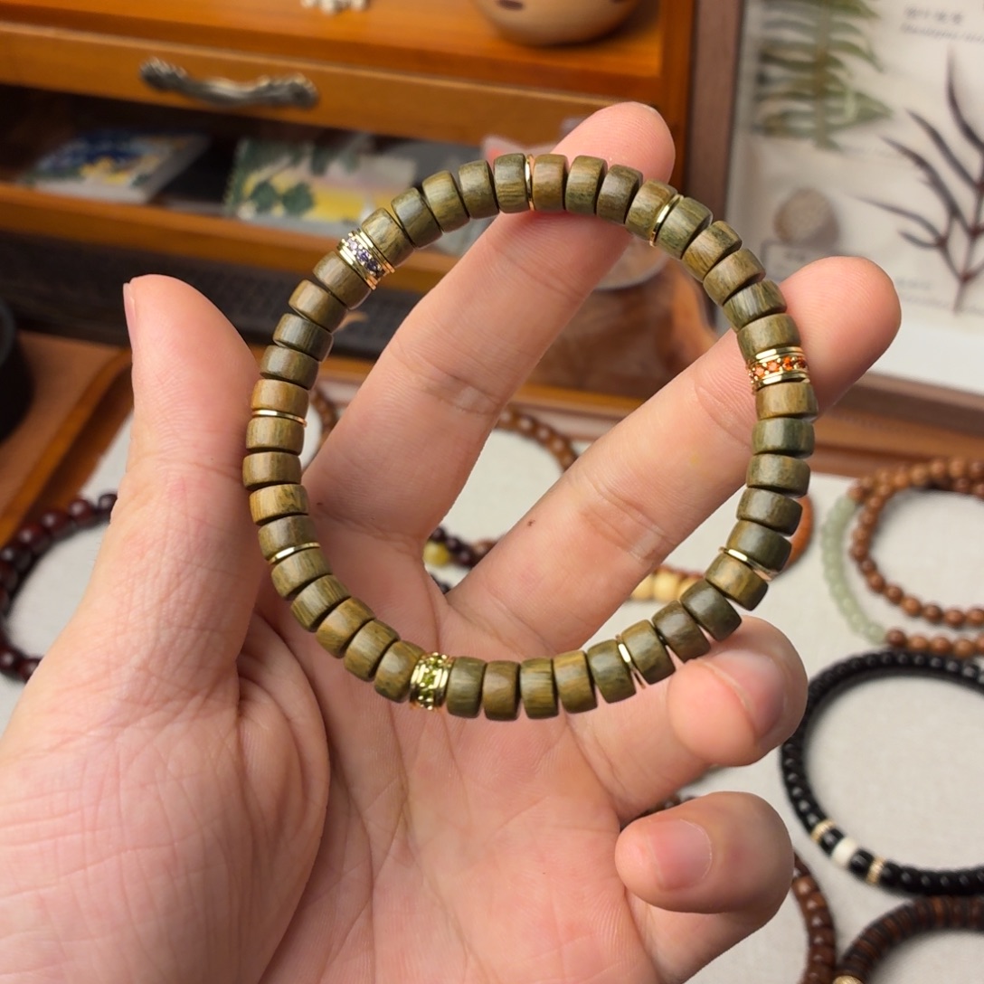 维腊木（绿檀）手串/手链