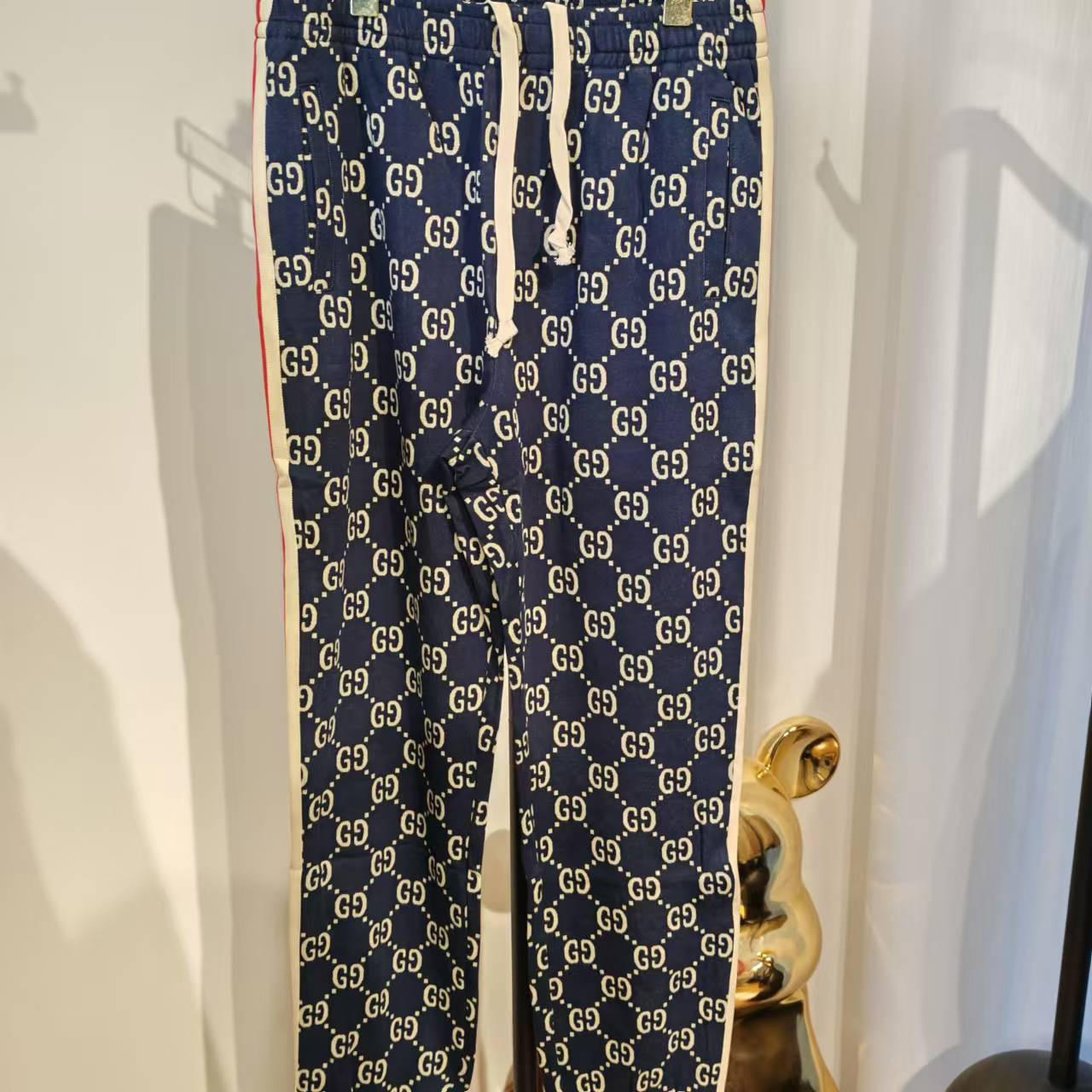 95新 GUCCI/古驰 老花束脚裤 296