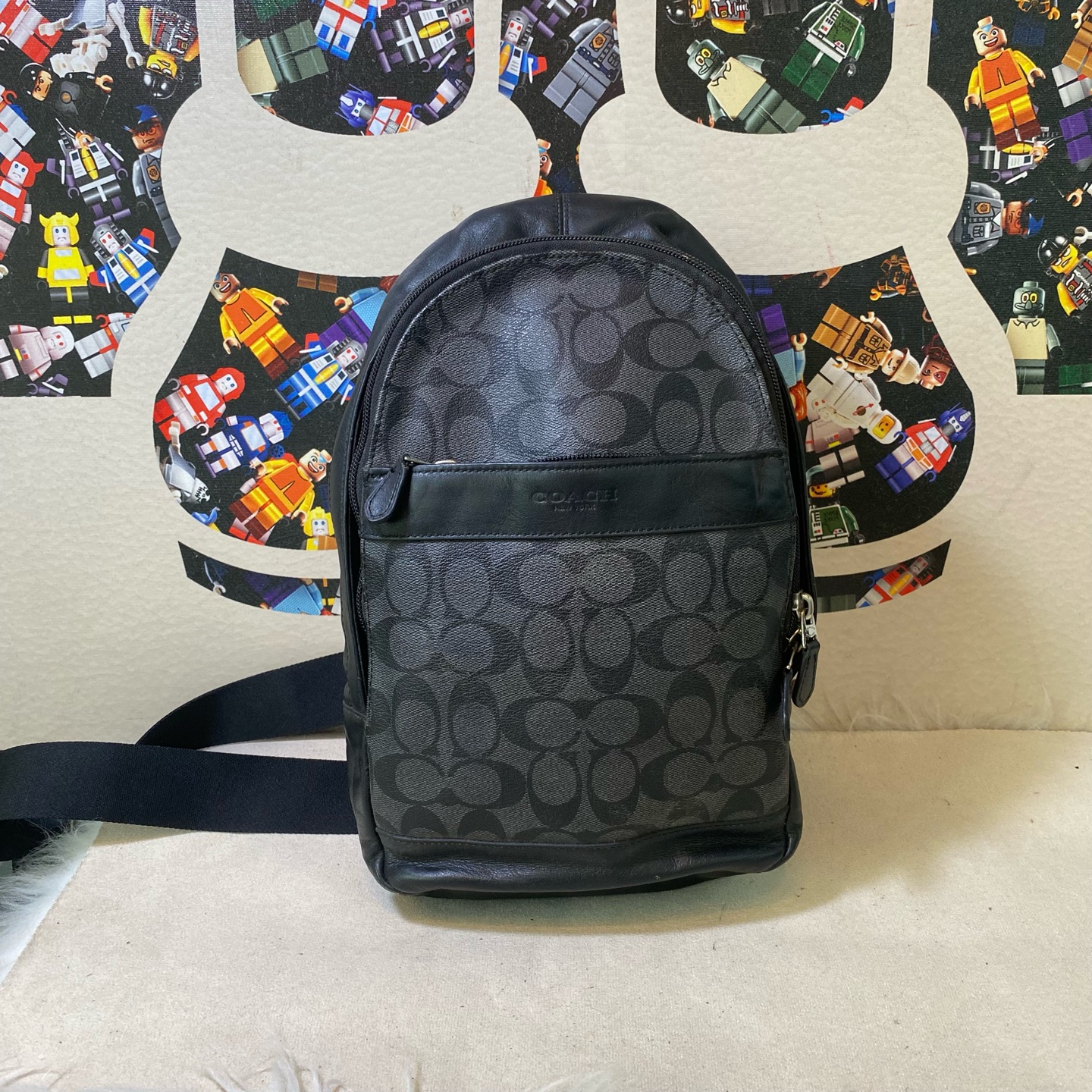 95新 COACH/蔻驰 21090胸包