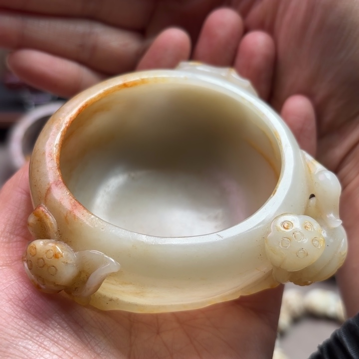 和田玉颈饰未镶嵌睽*