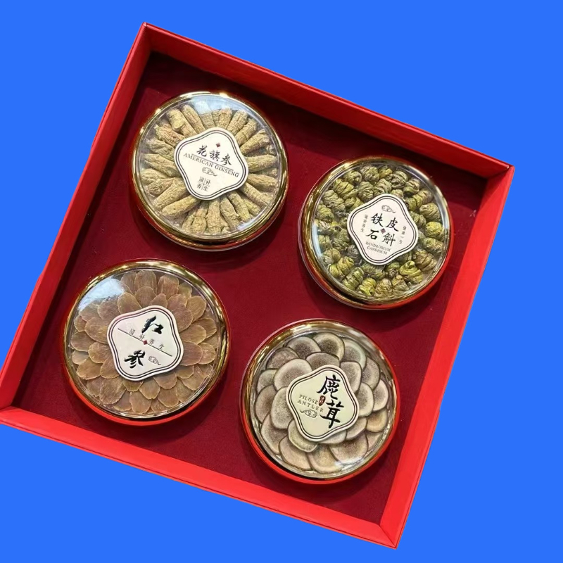 西洋参红参石斛三七天麻滋补品