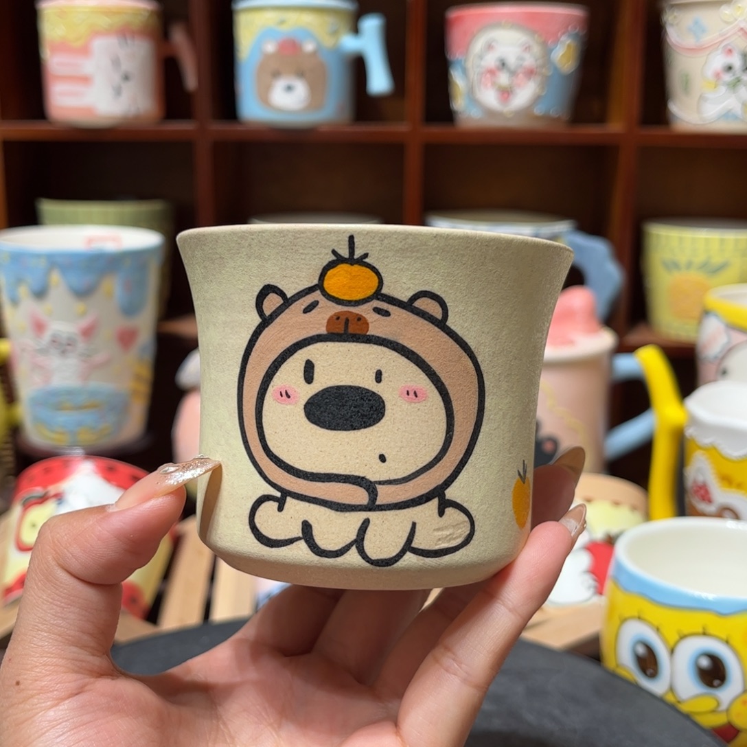 陶杯子景德镇陶瓷马克杯