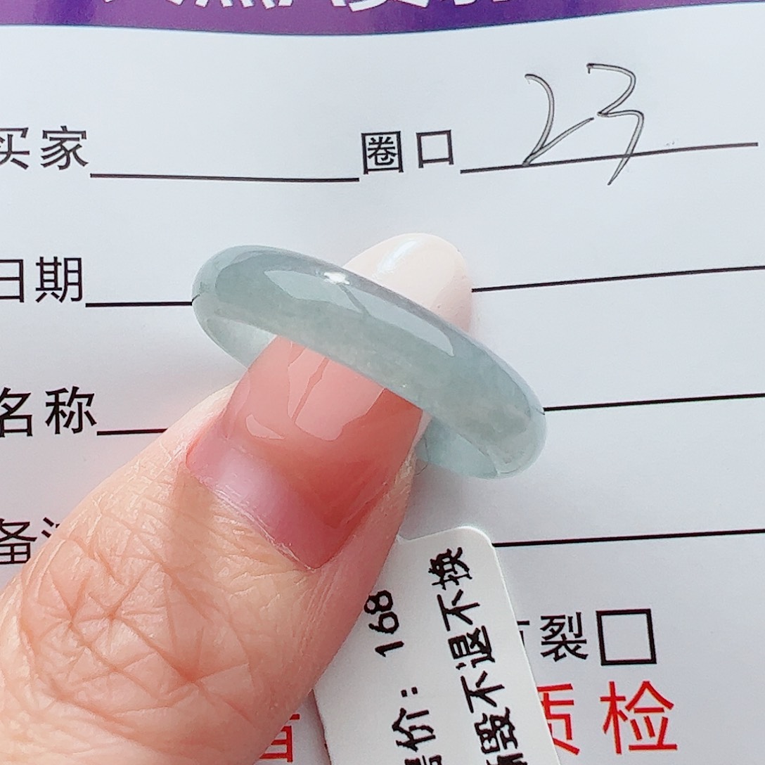 未镶嵌戒圈翡翠翡翠