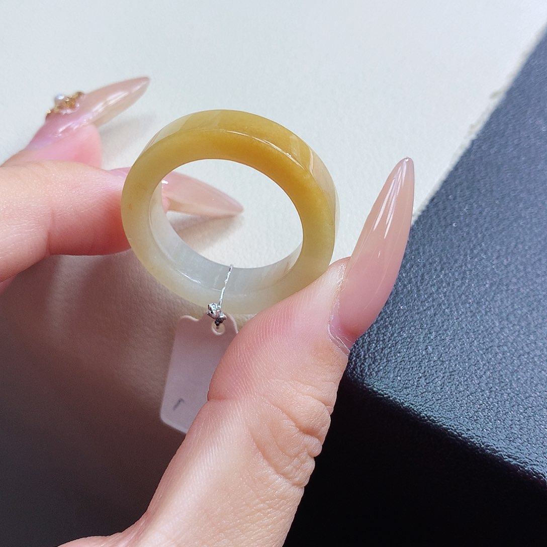 未镶嵌戒指翡翠23号
