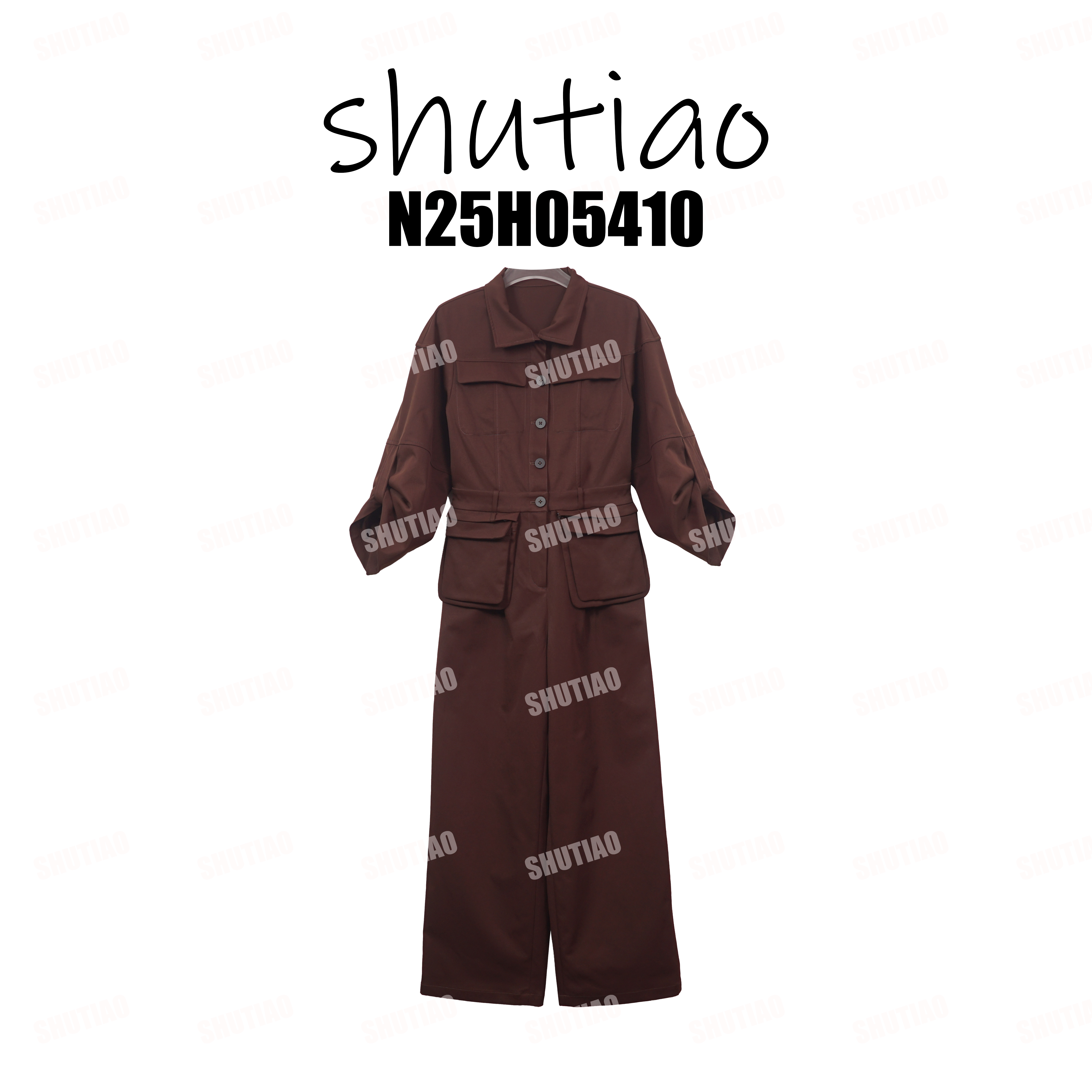 【SHUTIAO】2025冬季：新款小众设计款连体裤N25H05410