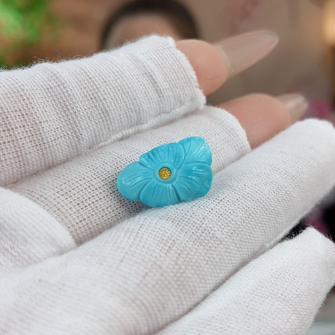 绿松石珠宝奇石未镶嵌