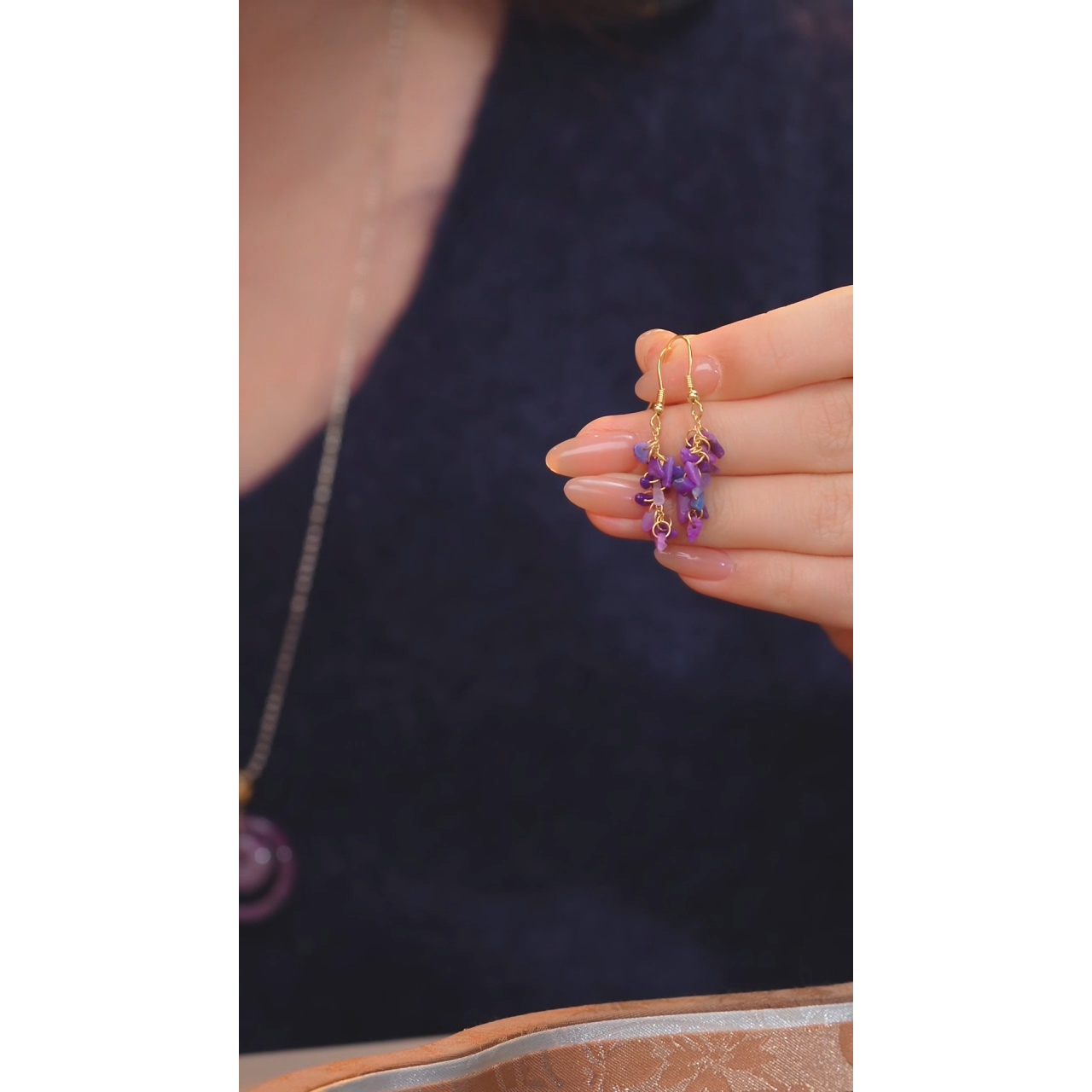 苏纪石（舒俱来）耳饰未镶嵌多样性发@@N6690